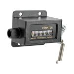 Pinsofy Mechanical Counter Glass Mirror Design 5-Digit Model TAK-602-0