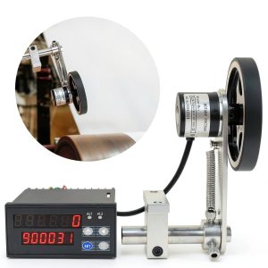 JIAWANSHUN Digital Length Counter 0-999999 mm with Dual Relay and-0