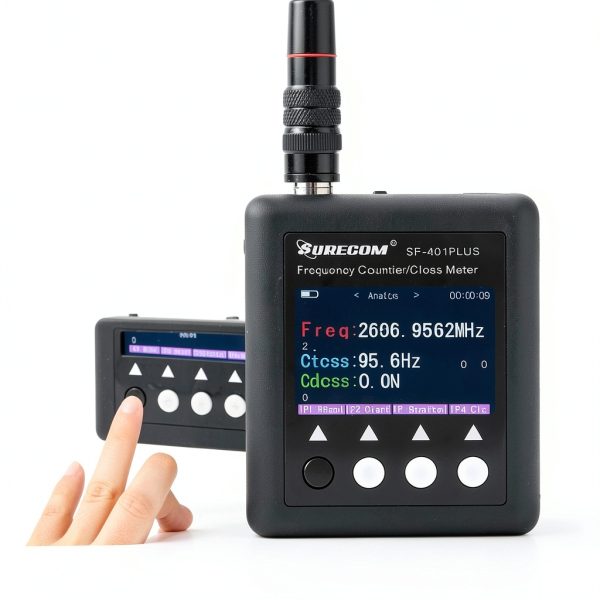 Surecom SF-401 PLUS Portable Frequency Counter with TCXO Accuracy-3