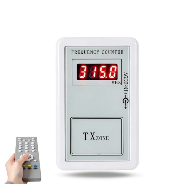 Jwthee Frequency Counter Handheld Tester 250-450MHz Remote Key-7