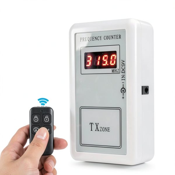 Jwthee Frequency Counter Handheld Tester 250-450MHz Remote Key-2