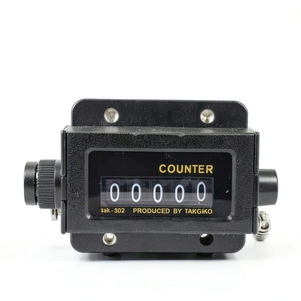 YIHAOSSING Mechanical Bale Counter 5‑Digit Glass Mirror Portable-6