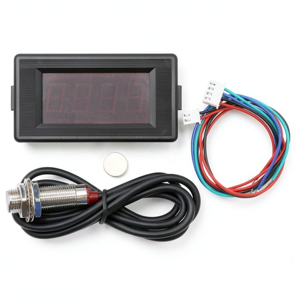 TmallTech GDDS-06 Frequency Counter DC12V Hall Sensor Pulse NPN-5