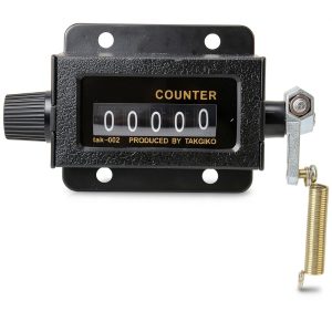YIHAOSSING Mechanical Bale Counter 5‑Digit Glass Mirror Portable-0