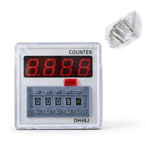 Taidda Counting Relay 11‑Pin ABS Counter Model Taiddaxdcbr4mz7i‑01-2
