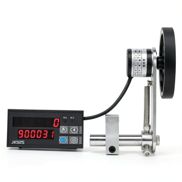 Amabibia Digital Length Meter Counter with Dual Relays and Memory-0