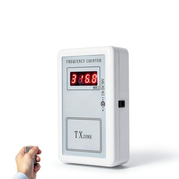 Jwthee Frequency Counter Handheld Tester 250-450MHz Remote Key-4