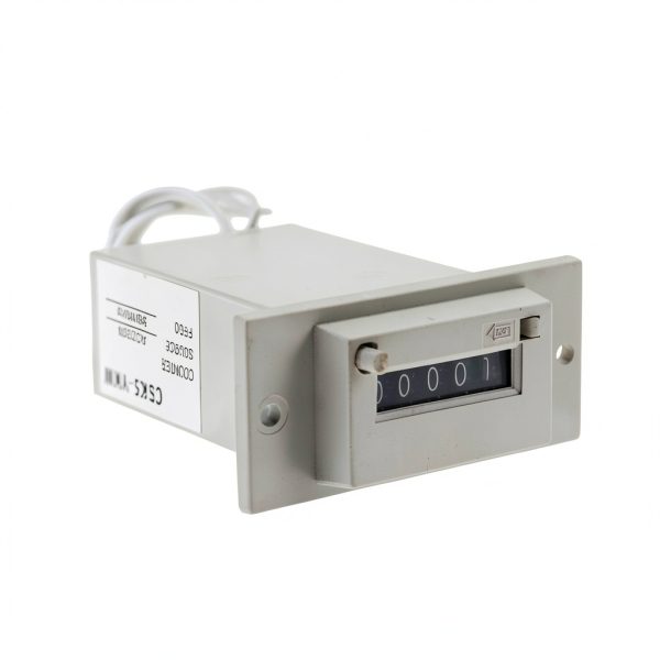 Walfront Five Digit Electromagnetic Pulse Counter Model 3g8abk4u2e-02-0