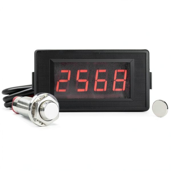 TmallTech GDDS-06 Frequency Counter DC12V Hall Sensor Pulse NPN-1