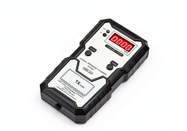 Remote Key Frequency Tester, 100MHZ to 1GHZ Infrared Remote Control Meter, Portable Key Fob Digital Counter for Access Control-6
