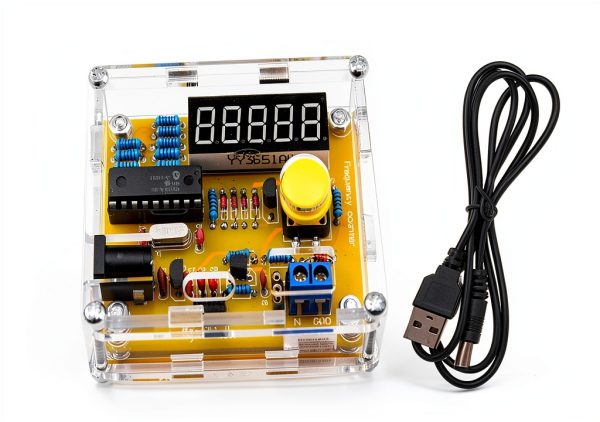 Crystal Oscillator Tester Jiayouy Frequency Counter Durable DIY LED-0