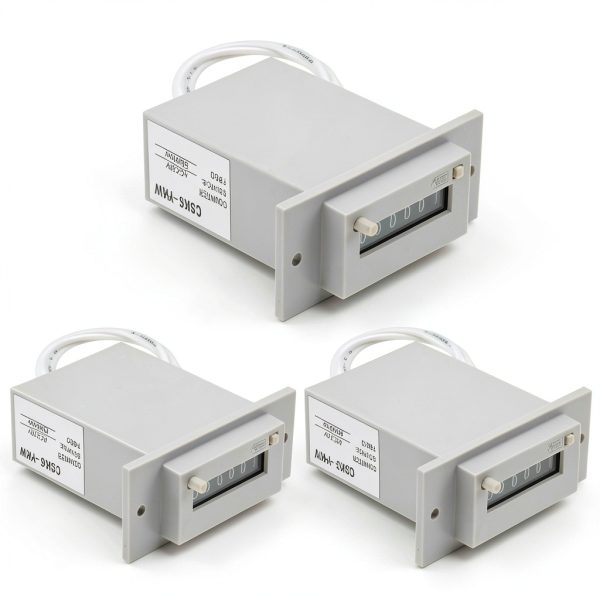 Digital Pulse Counter CSK6-YKW 6 Digit 24V Electromagnetic (DC24V)-6