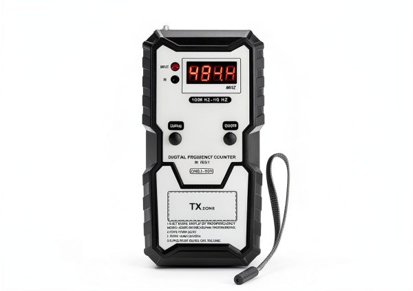 Remote Key Frequency Tester, 100MHZ to 1GHZ Infrared Remote Control Meter, Portable Key Fob Digital Counter for Access Control-2